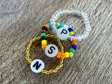 Load image into Gallery viewer, Initial Ring (Glow in Dark)