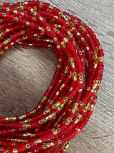 Load image into Gallery viewer, Solid color + Gold Tie On