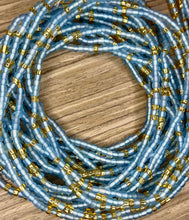 Load image into Gallery viewer, Solid color + Gold Tie On