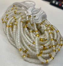 Load image into Gallery viewer, Solid color + Gold Tie On