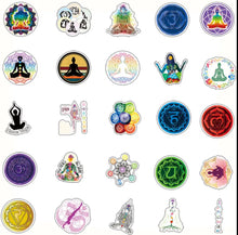 Load image into Gallery viewer, Alignment/Chakra Stickers (5)
